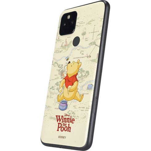 Disney Winnie the Pooh Hundred Acre Wood Google Pixel 4a 5G Skin